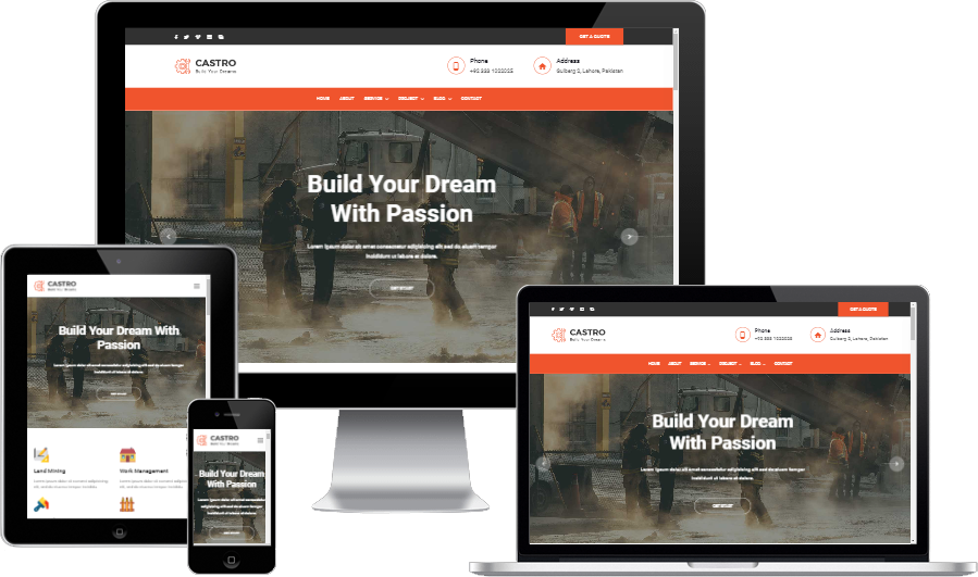 Construction Website